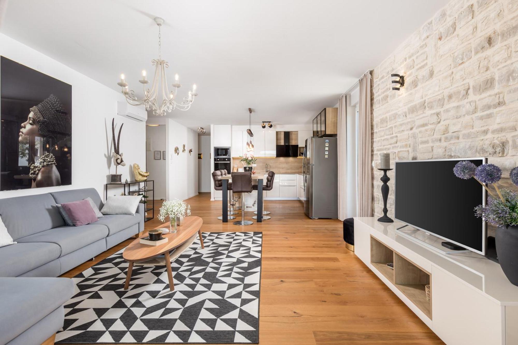 Luxury Apartment Hyperion With Private Pool And Garden Муртер Екстериор снимка